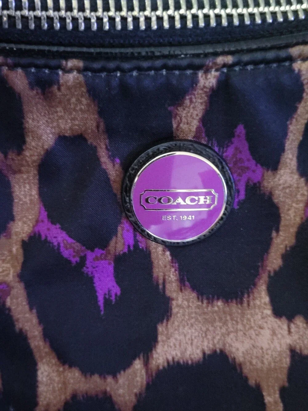 Coach Ocelot Crossbody Bag